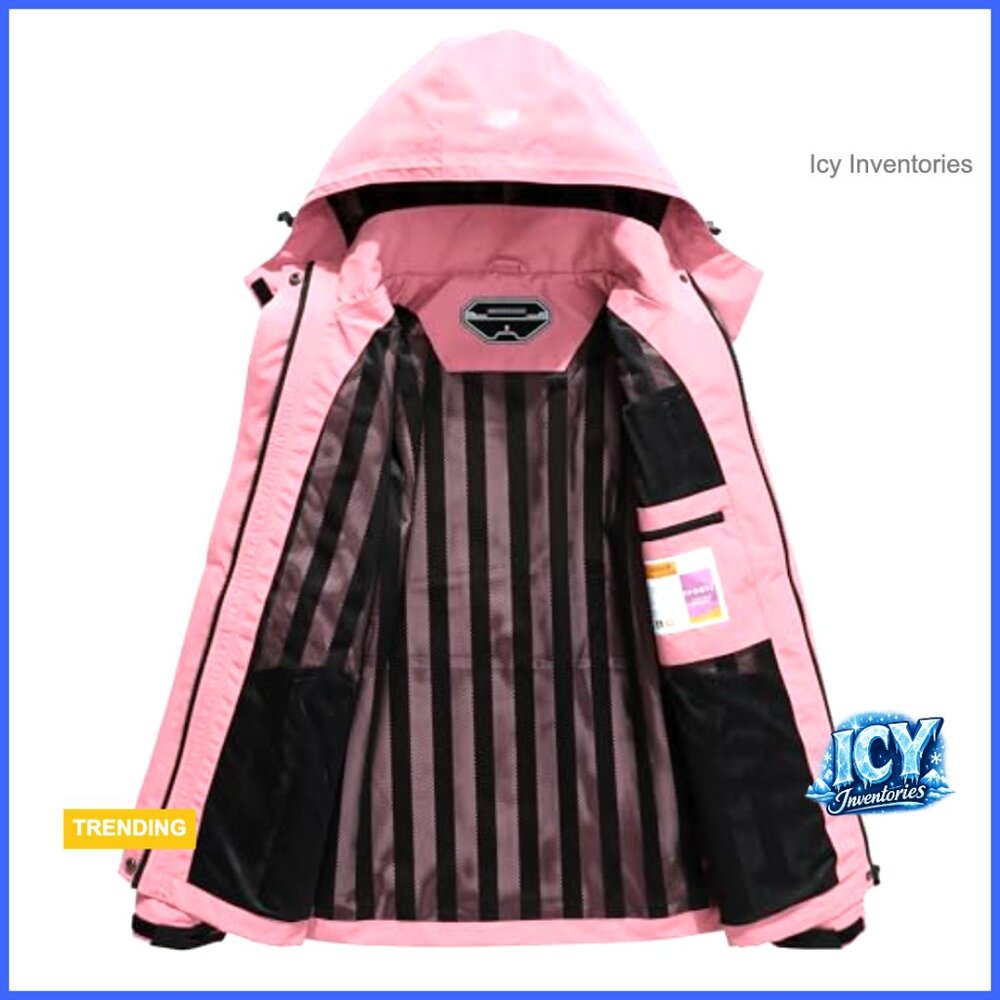 Waterproof Polyester Rain Jacket With Detachable … - image 4